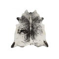 Exquisite Natural Cow Hide Salt & Pepper Black - ICONIC RUGS
