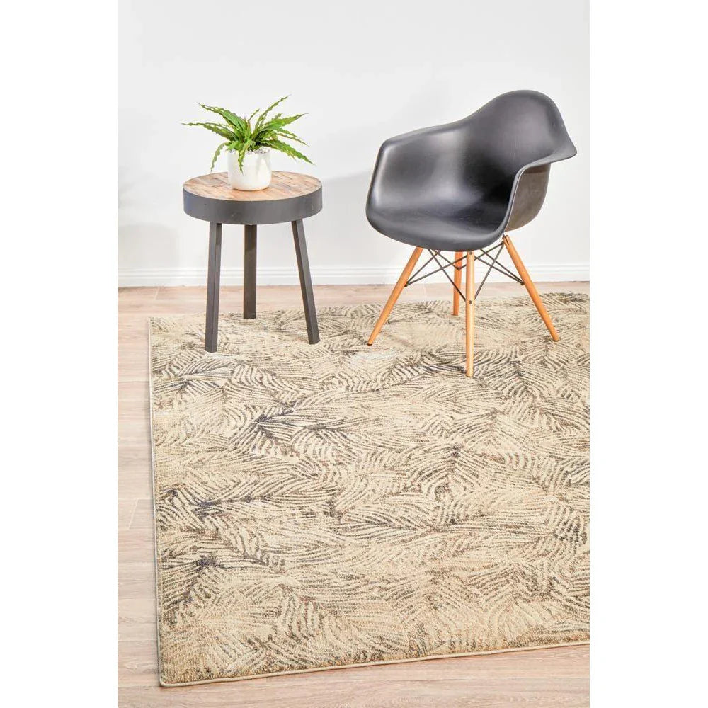 Dreamscape Artistic Nature Modern Charcoal Rug - ICONIC RUGS