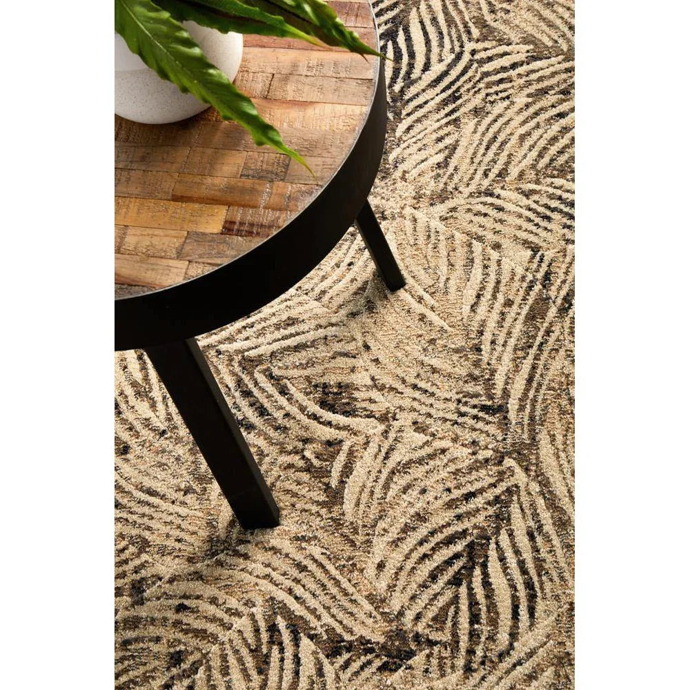 Dreamscape Artistic Nature Modern Charcoal Rug - ICONIC RUGS