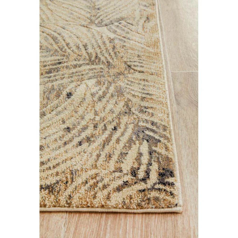 Dreamscape Artistic Nature Modern Charcoal Runner Rug - ICONIC RUGS