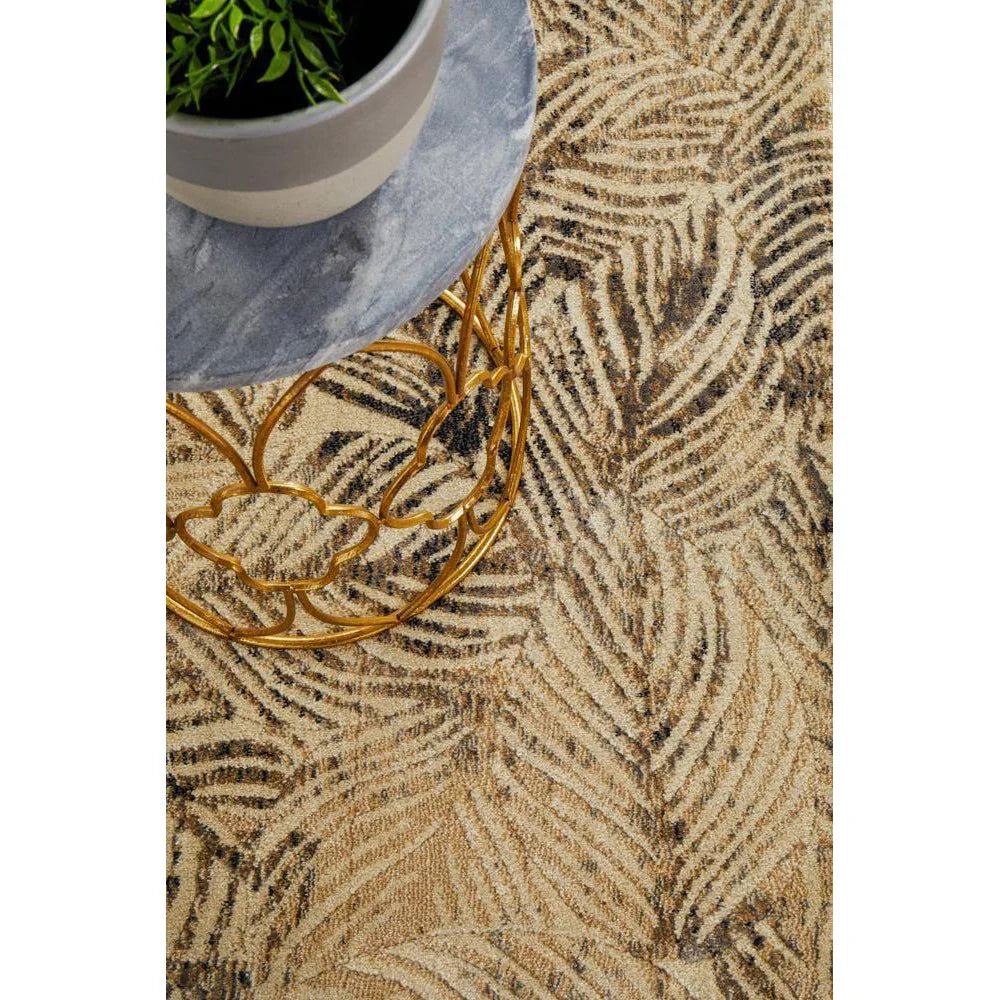 Dreamscape Artistic Nature Modern Charcoal Runner Rug - ICONIC RUGS