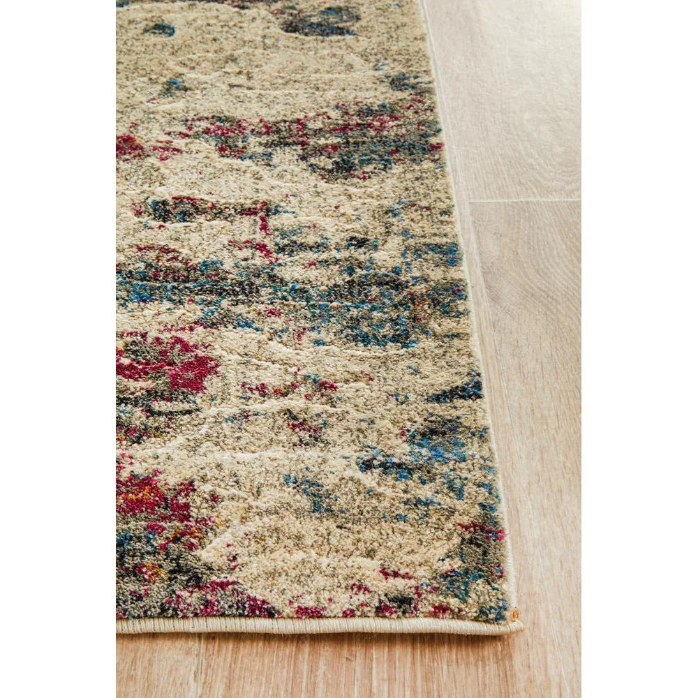 Dreamscape Destiny Modern Stone Runner Rug - ICONIC RUGS