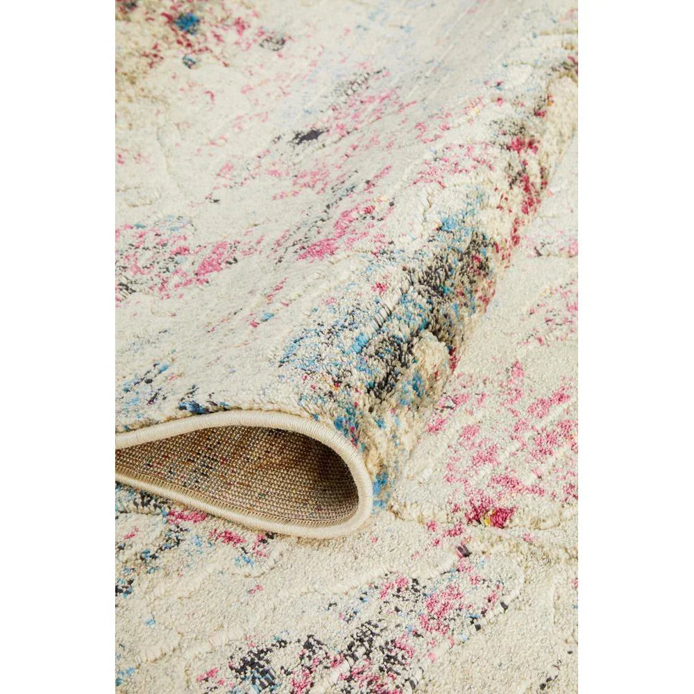 Dreamscape Destiny Modern Stone Runner Rug - ICONIC RUGS
