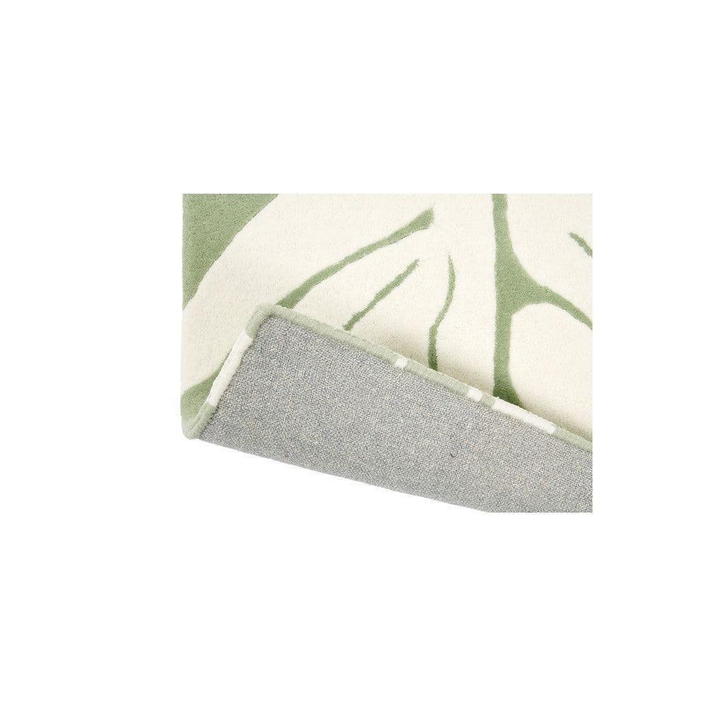 Florence Broadhurst Japanese Bamboo Jade Pure Wool Designer Rug