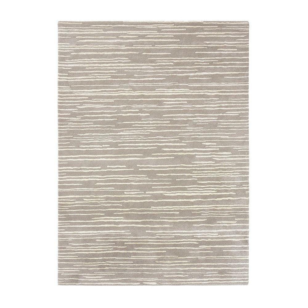 Florence Broadhurst Slub Mist Wool Designer Rug