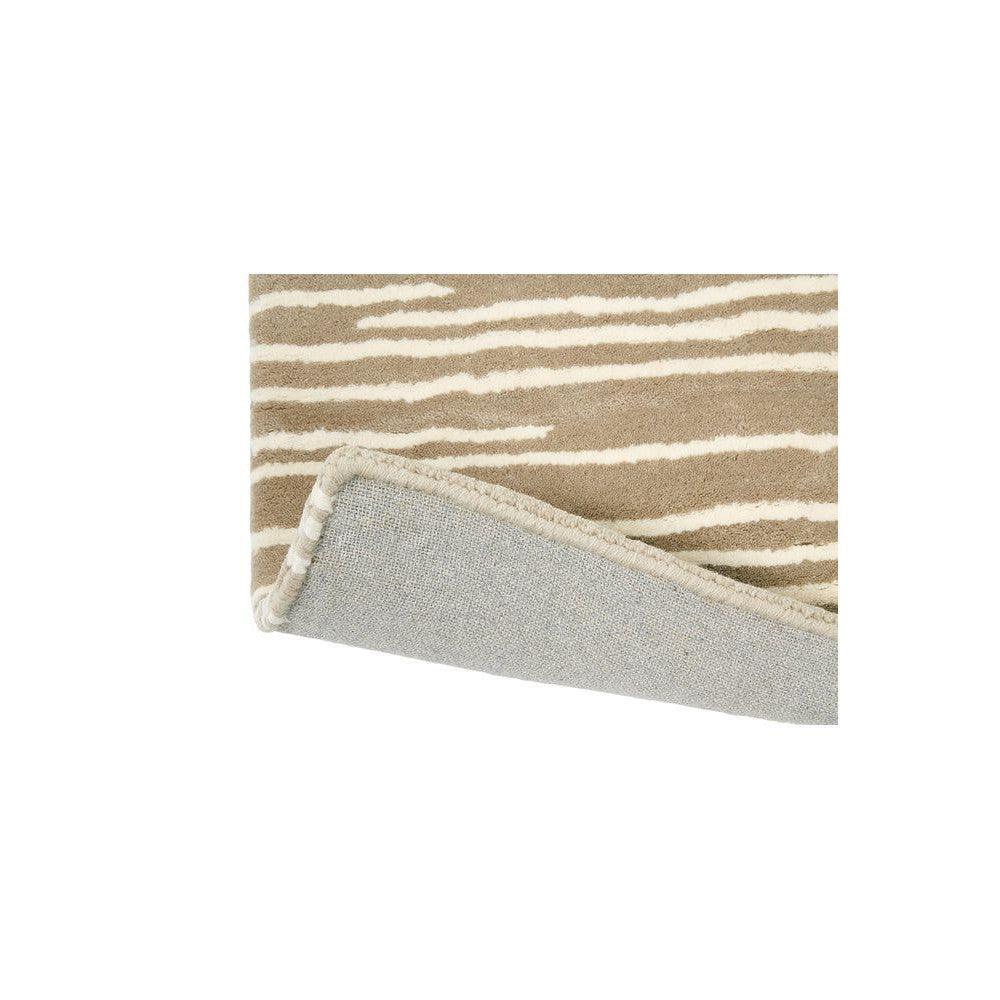Florence Broadhurst Slub Mist Wool Designer Rug