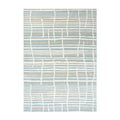 Florence Broadhurst Tortoiseshell Stripe Jade Pure Wool Designer Rug