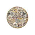 Museum Ainsley Round Rust Rug
