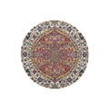 Museum Shelly Rust Round Rug