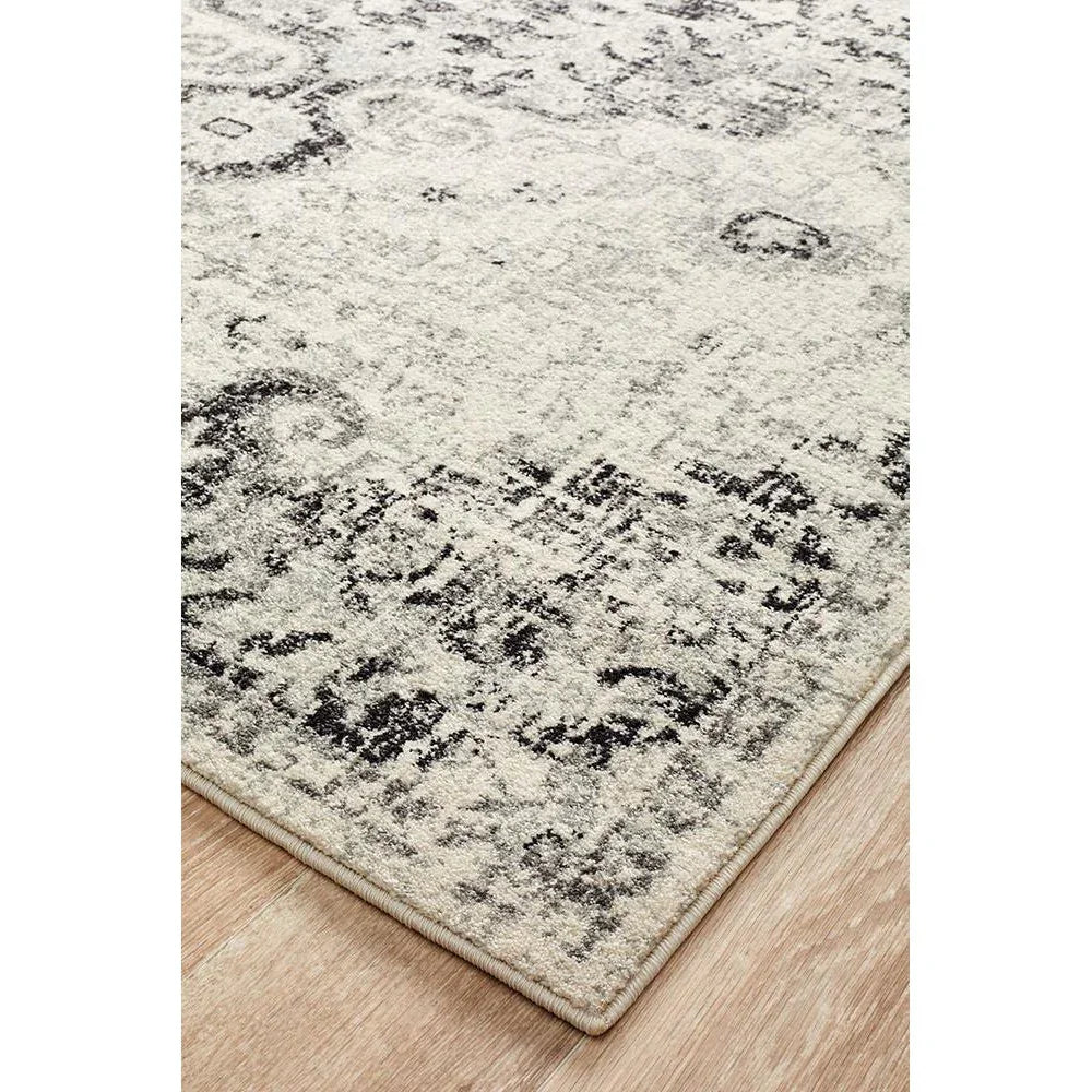 Museum Transitional Charcoal Rug