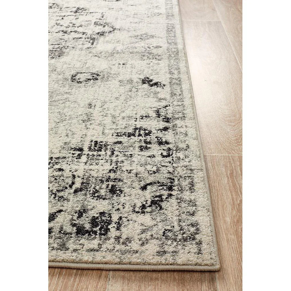 Museum Transitional Charcoal Rug