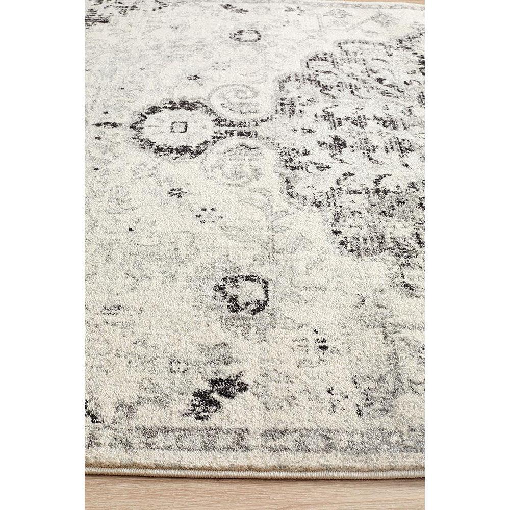 Museum Transitional Charcoal Rug