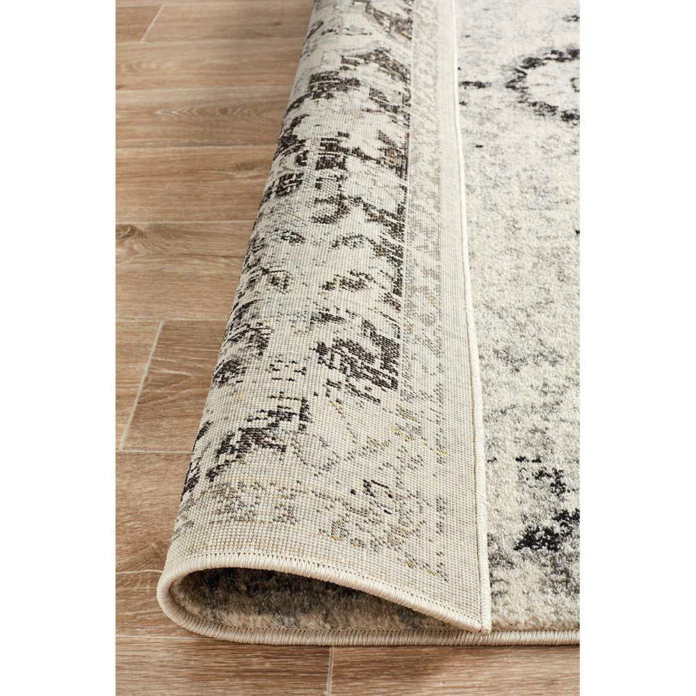 Museum Transitional Charcoal Rug