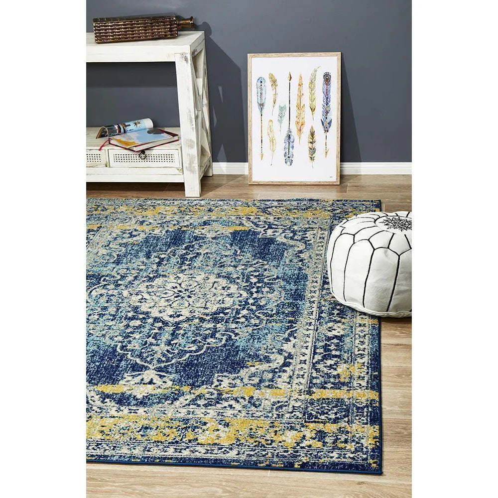 Museum Wilson Navy Rug