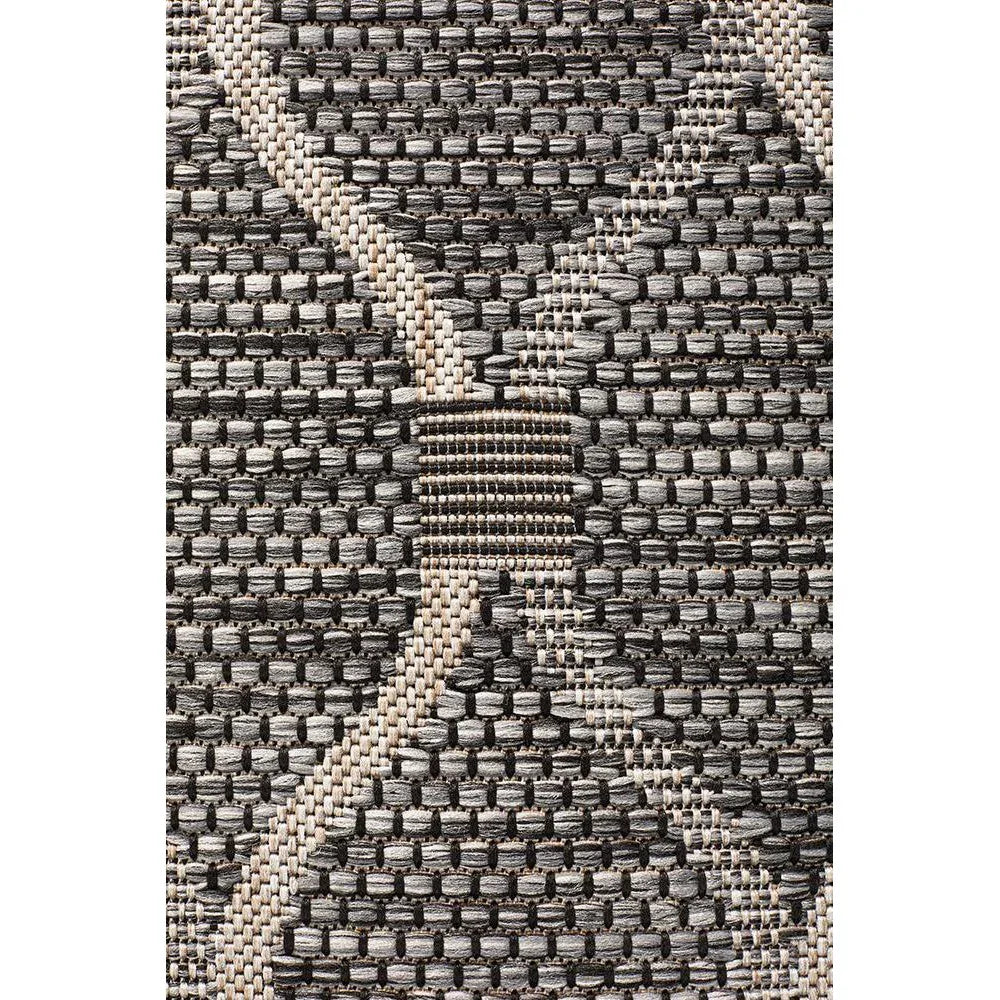 Terrace Black Runner Rug - ICONIC RUGS