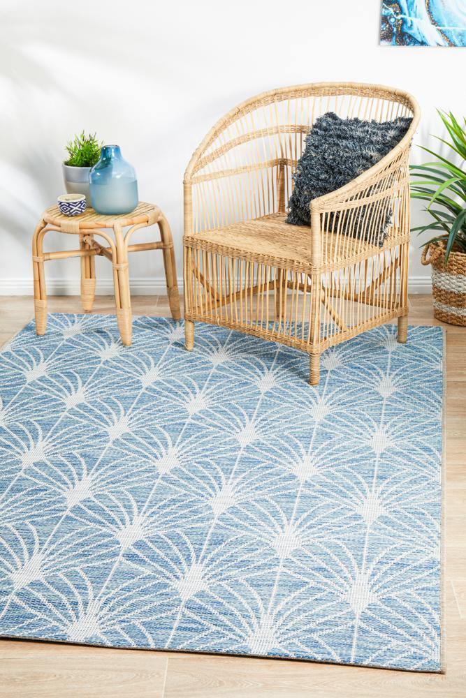 Terrace Blue Rug 2 - ICONIC RUGS
