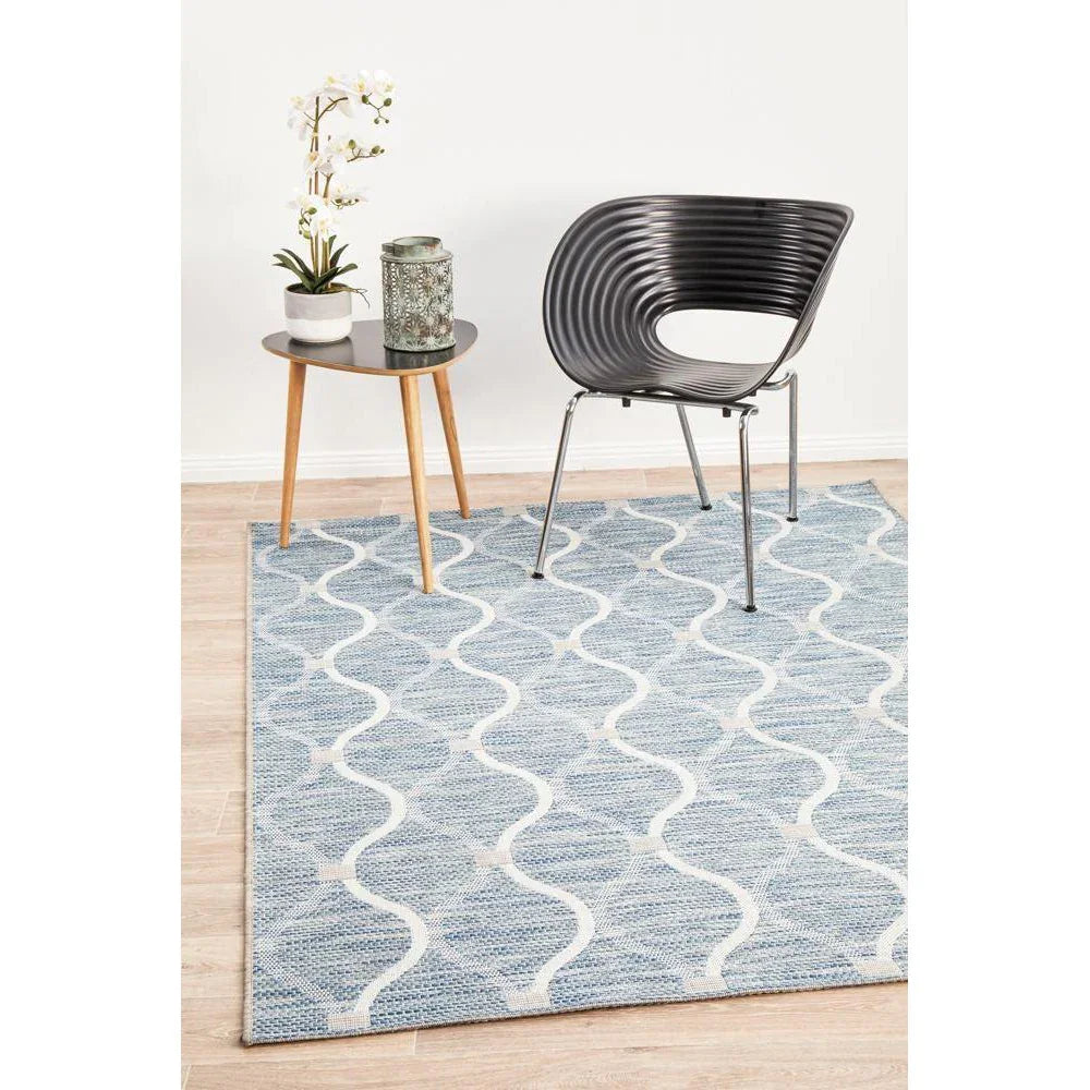 Terrace Blue Rug - ICONIC RUGS