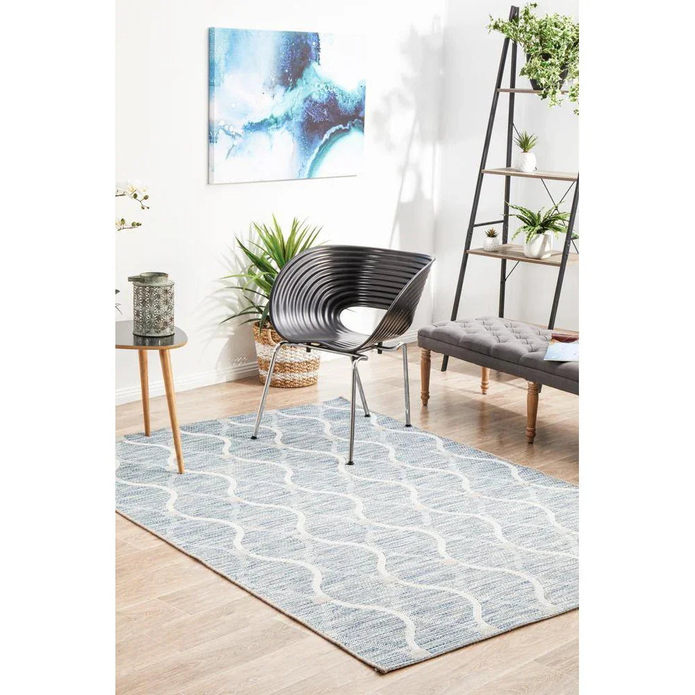 Terrace Blue Rug - ICONIC RUGS