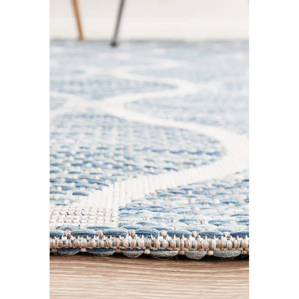 Terrace Blue Rug - ICONIC RUGS