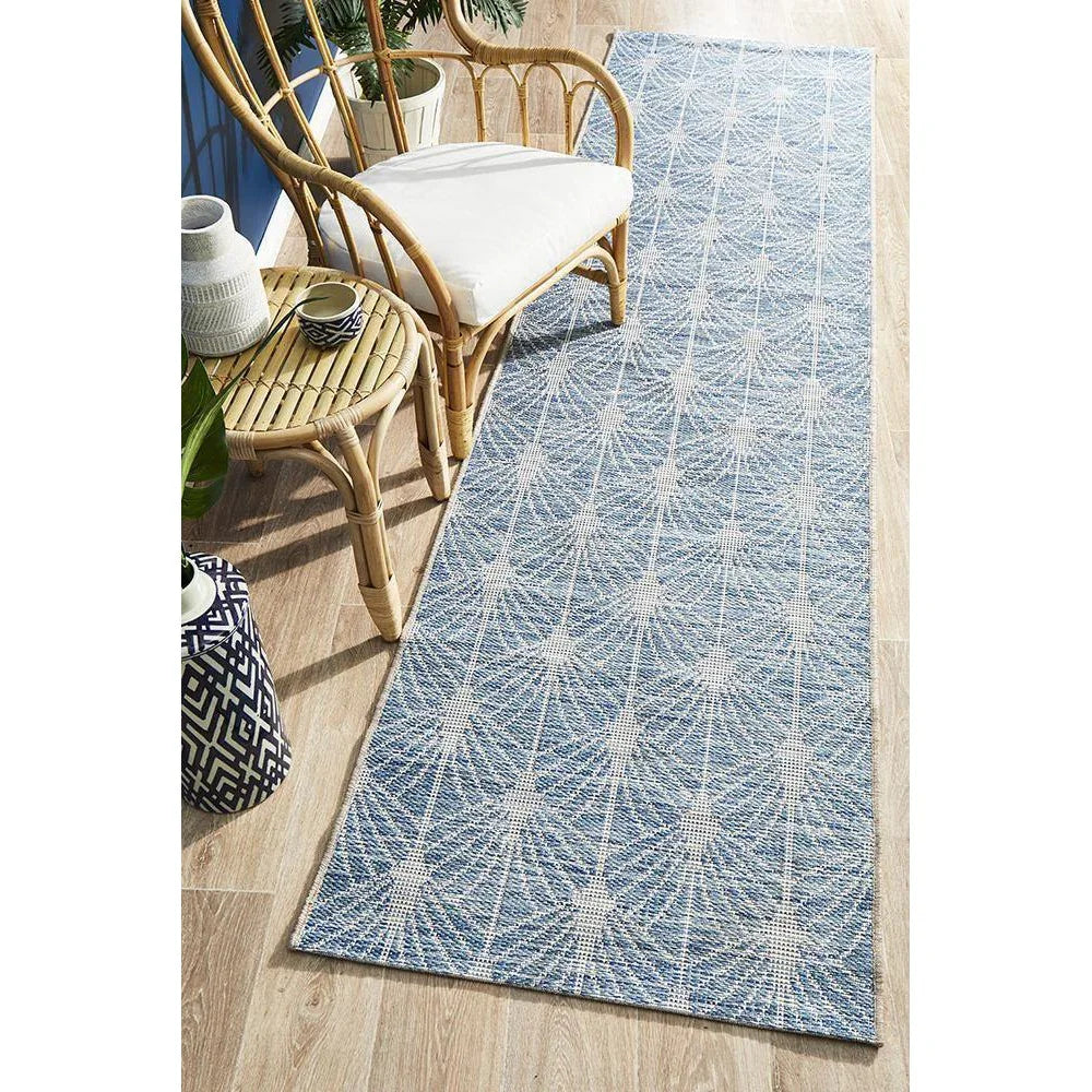 Terrace Blue Runner Rug 2 - ICONIC RUGS