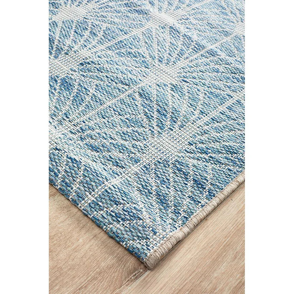 Terrace Blue Runner Rug 2 - ICONIC RUGS