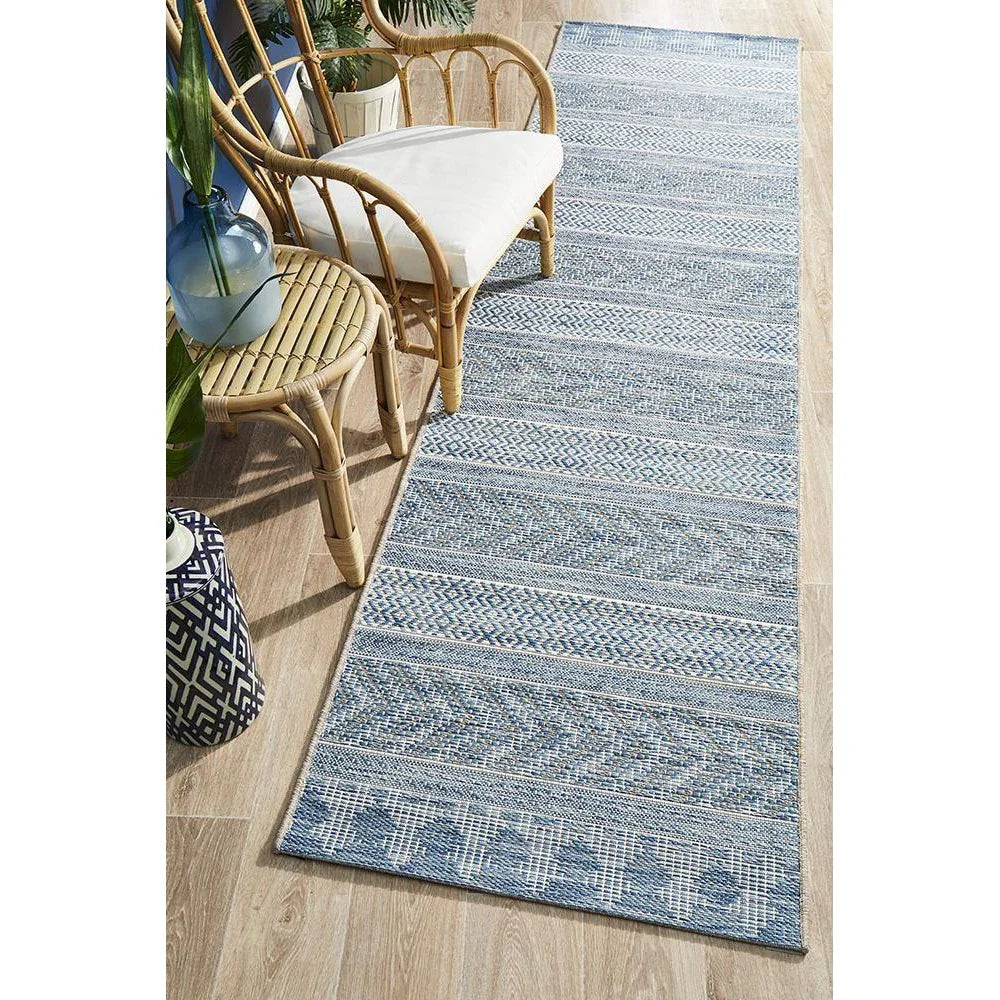 Terrace Blue Runner Rug 5 - ICONIC RUGS