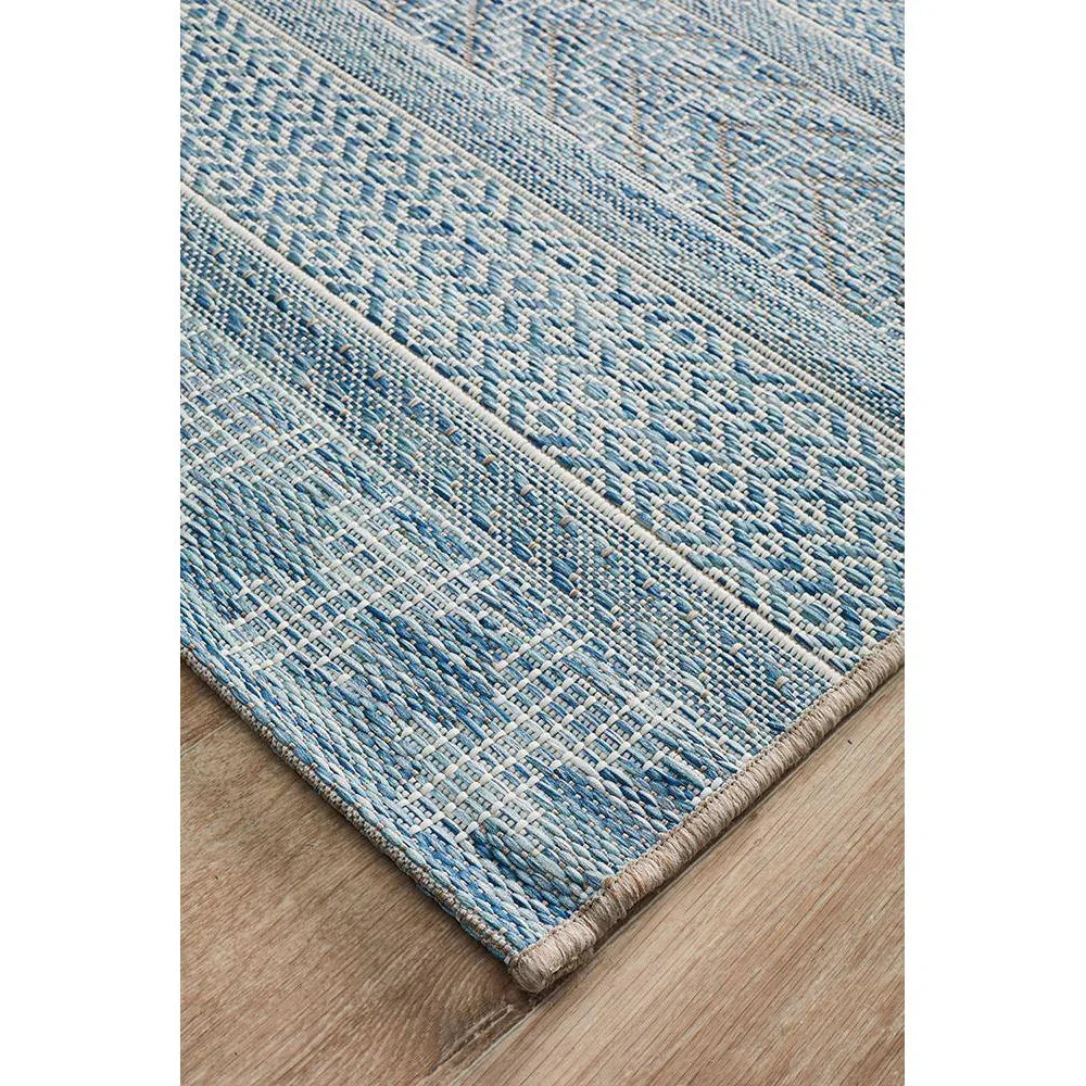 Terrace Blue Runner Rug 5 - ICONIC RUGS