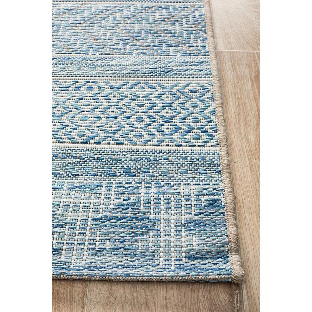Terrace Blue Runner Rug 5 - ICONIC RUGS