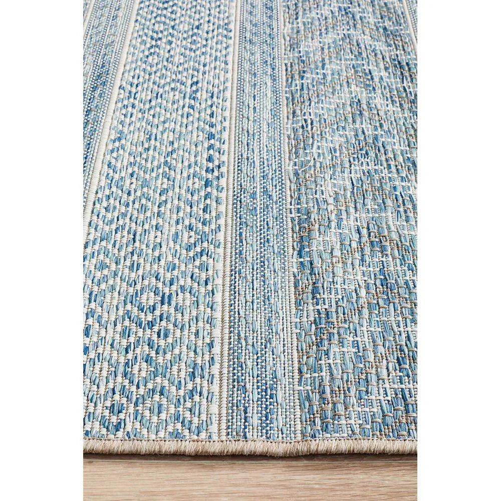 Terrace Blue Runner Rug 5 - ICONIC RUGS