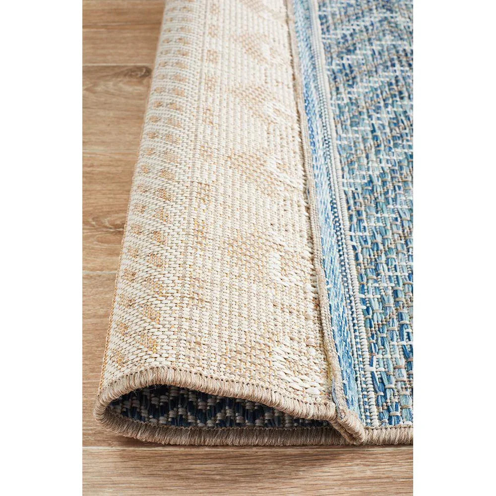 Terrace Blue Runner Rug 5 - ICONIC RUGS