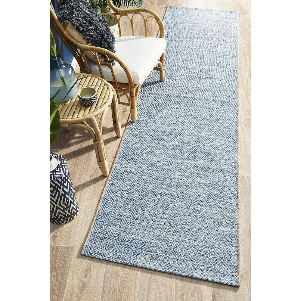 Terrace Blue Runner Rug 7 - ICONIC RUGS