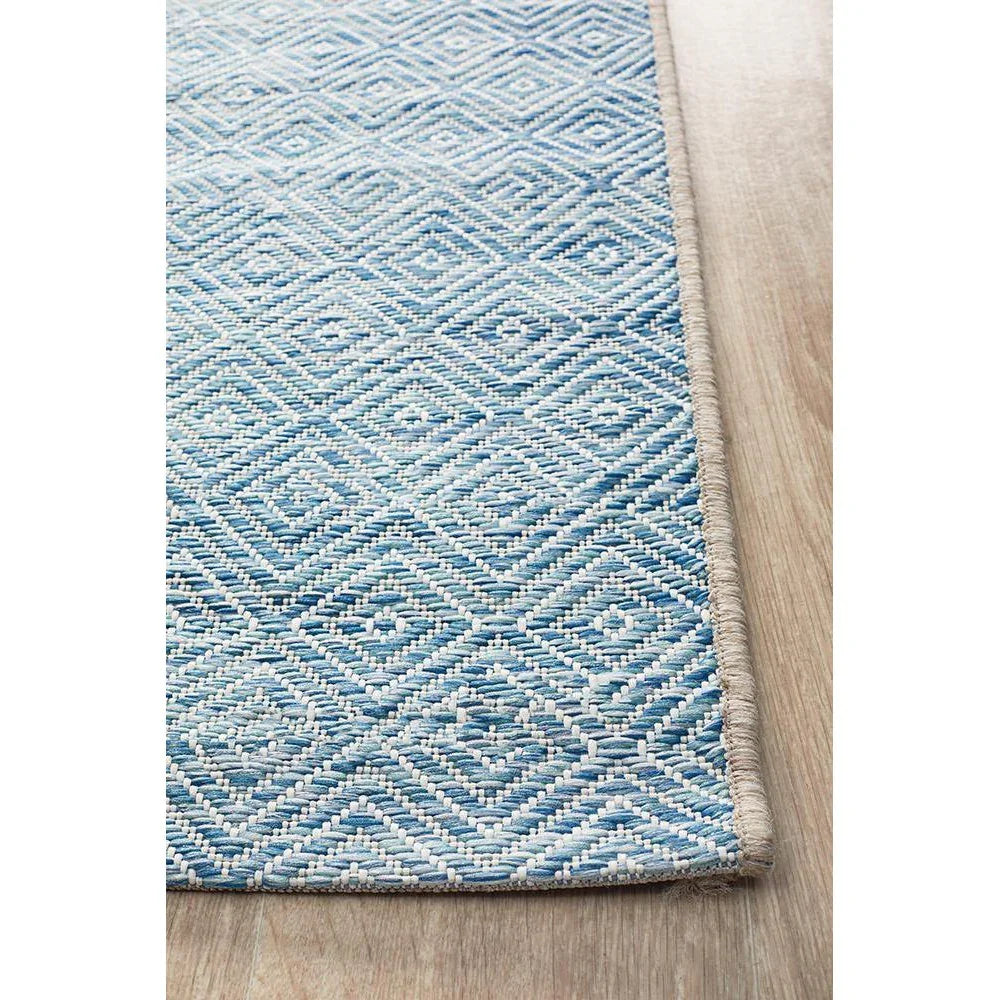 Terrace Blue Runner Rug 7 - ICONIC RUGS