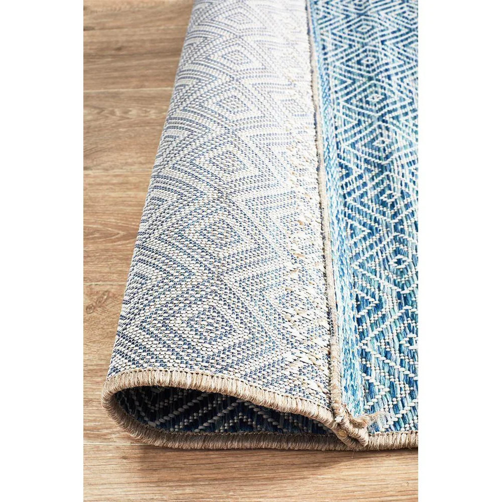 Terrace Blue Runner Rug 7 - ICONIC RUGS