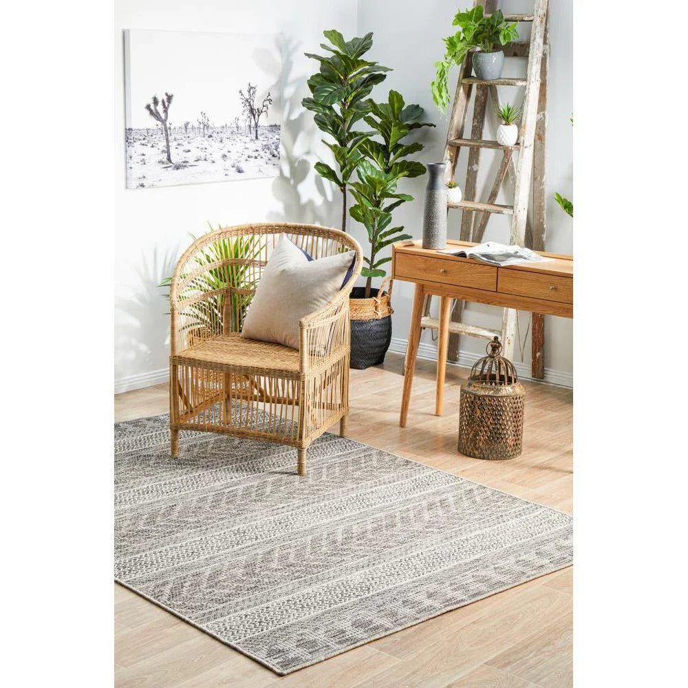 Terrace Grey Rug 2 - ICONIC RUGS