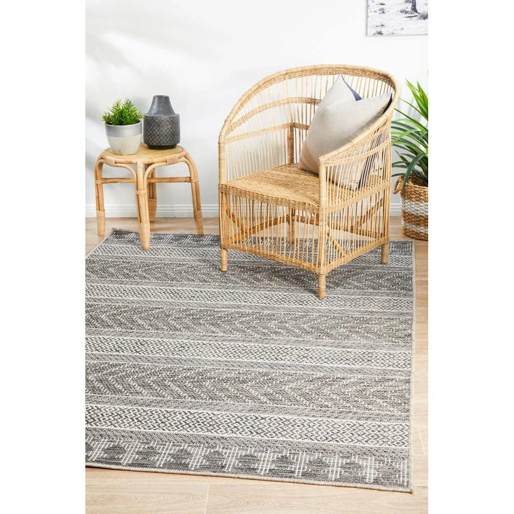 Terrace Grey Rug 2 - ICONIC RUGS