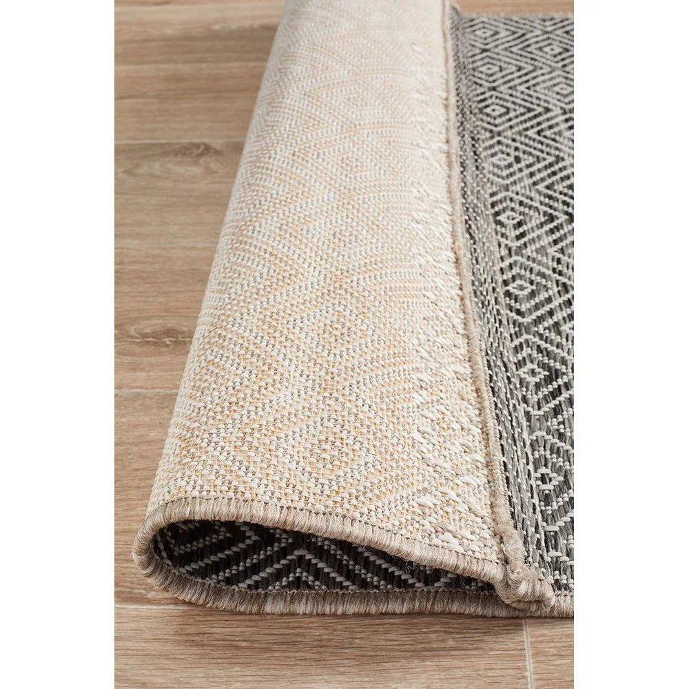 Terrace Grey Runner Rug - ICONIC RUGS