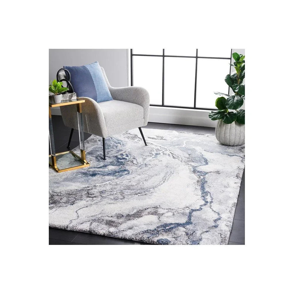 Geode Blue Rug