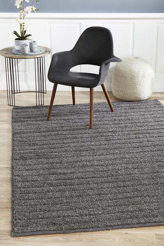 Harvest 801 Charcoal Rug - ICONIC RUGS