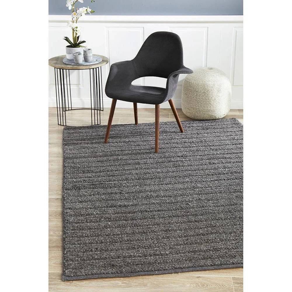 Harvest 801 Charcoal Rug - ICONIC RUGS