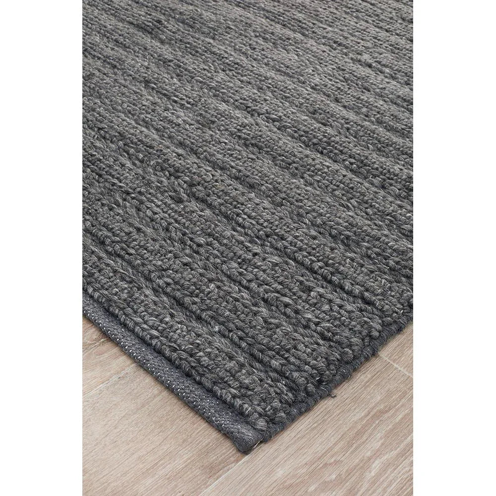 Harvest 801 Charcoal Rug - ICONIC RUGS