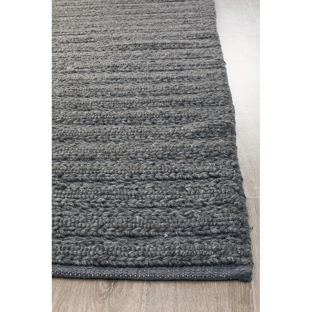 Harvest 801 Charcoal Rug - ICONIC RUGS