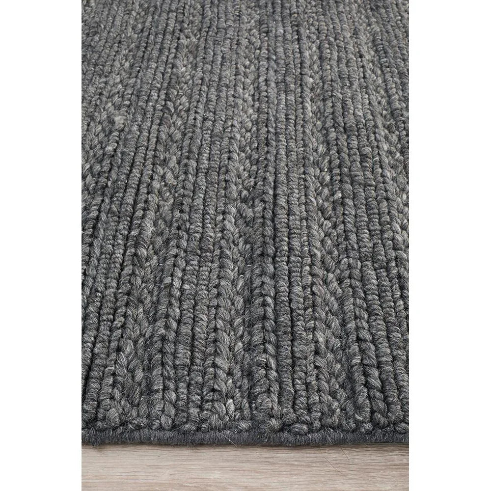 Harvest 801 Charcoal Rug - ICONIC RUGS