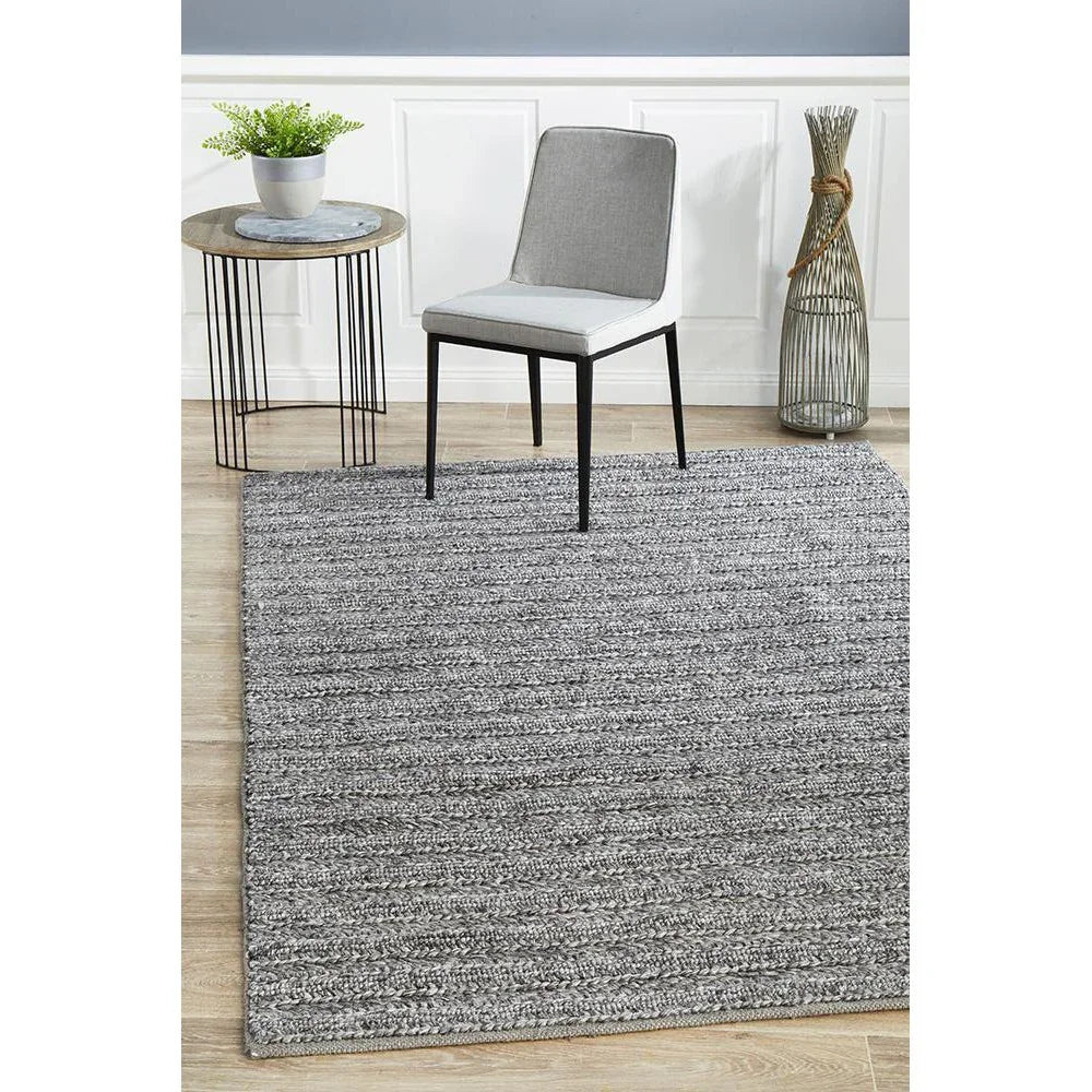 Harvest 801 Steel Rug - ICONIC RUGS