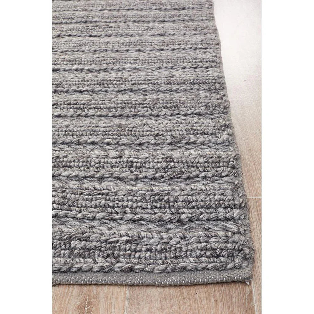 Harvest 801 Steel Rug - ICONIC RUGS