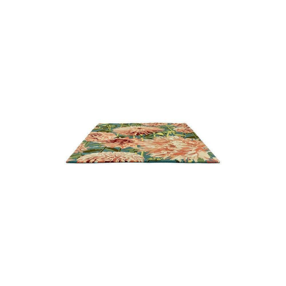 Harlequin Dahlia Coral Wilderness Pure Wool Designer Rug