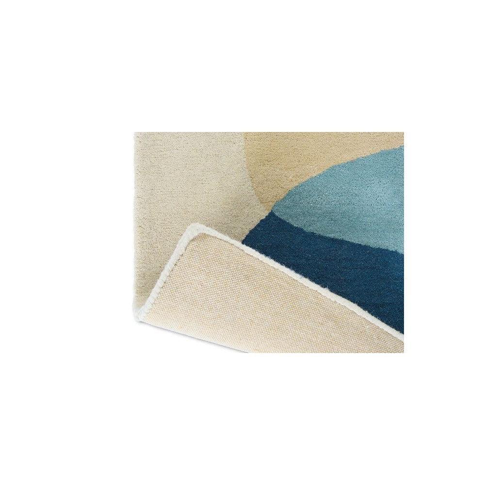Harlequin Elliptic Emerald Pure Wool Designer Rug
