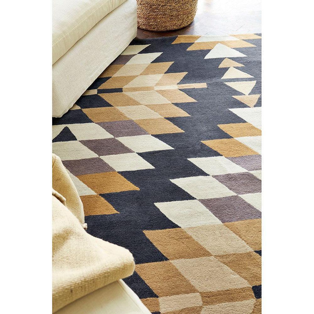Harlequin Elwana Jute Pure Wool Designer Rug