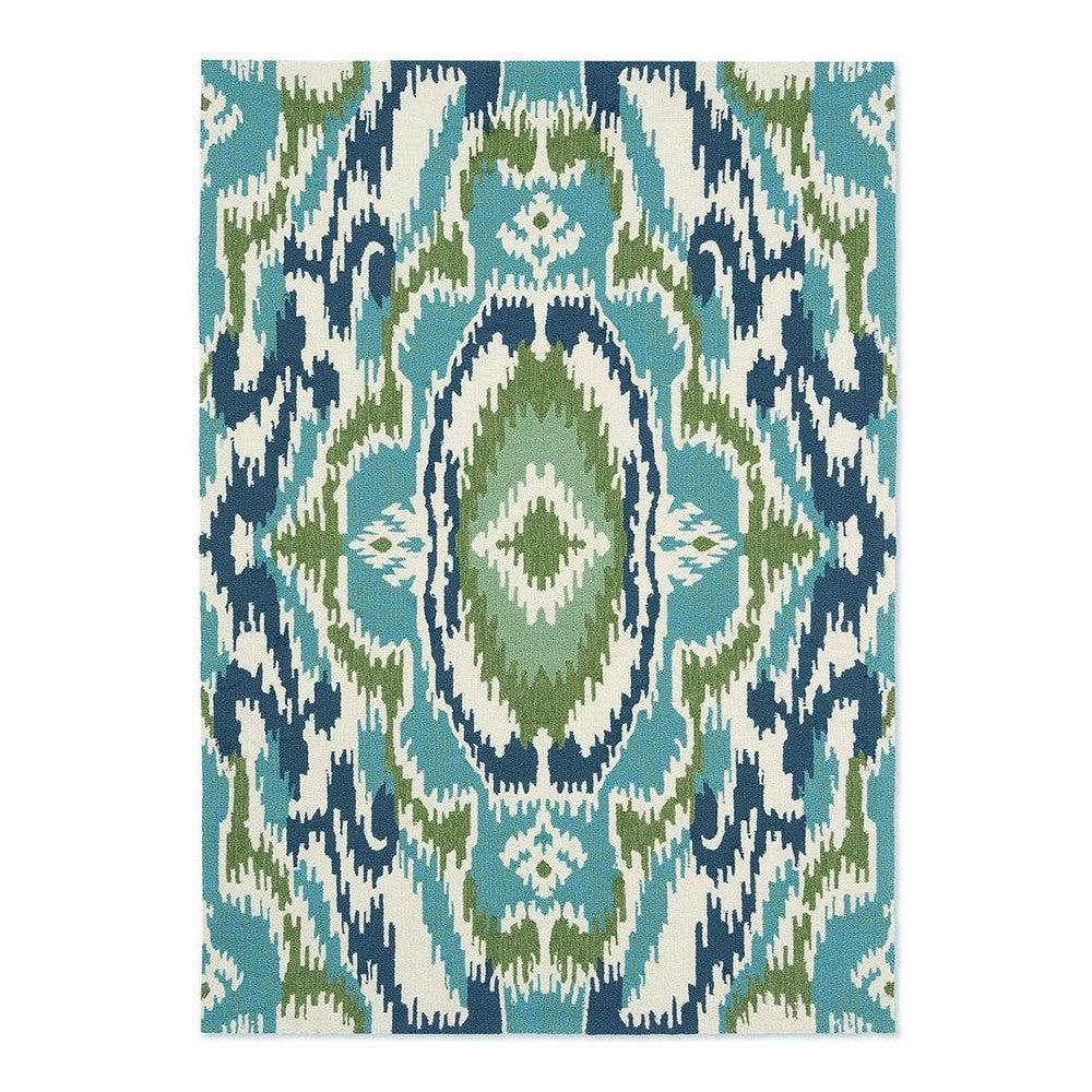 Harlequin Ixora Emera Outdoor Designer Rug