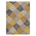 Harlequin Rhythym Saffron Pure Wool Designer Rug