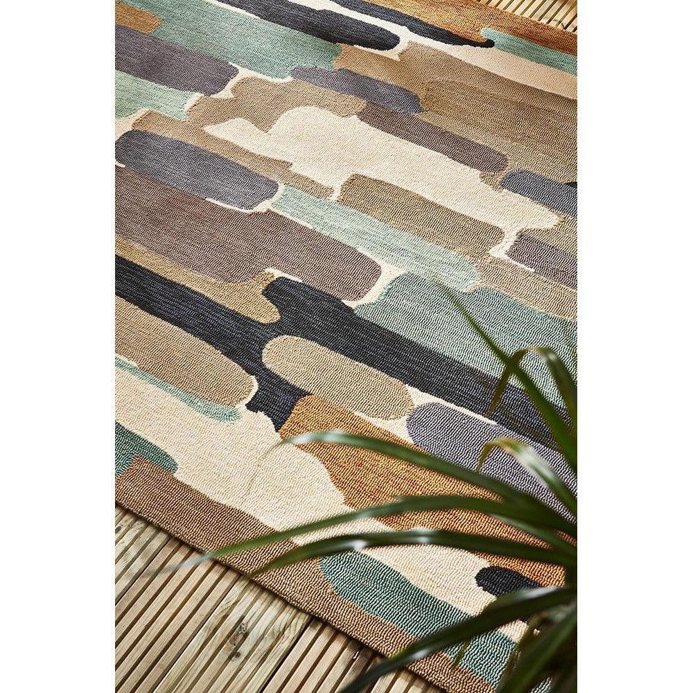 Harlequin Trattino Sea Glass Designer Outdoor Rug